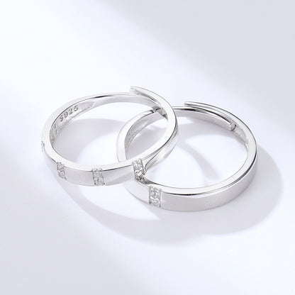 Couple Ring S925 Sterling Silver