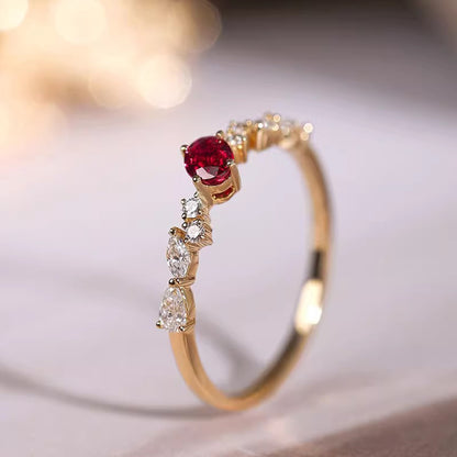 Casual Ruby Ring