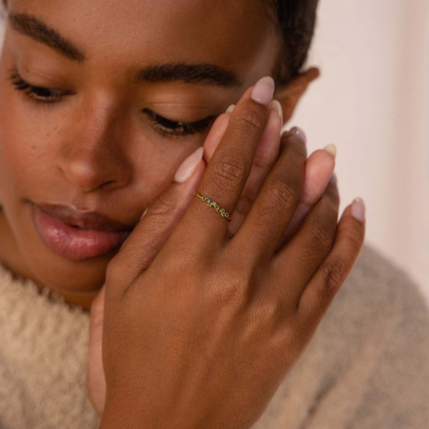 Chic Birthstone Ring