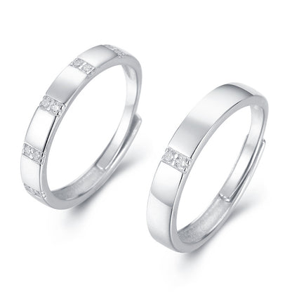 Couple Ring S925 Sterling Silver