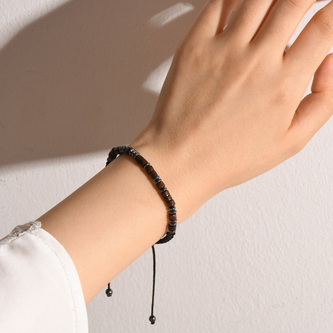 Mama, du gehst neben mir Morse-Armband