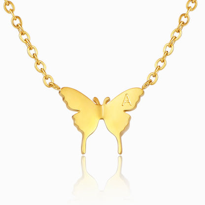 To My Daughter, I’ll Always Be With You Butterfly Necklace