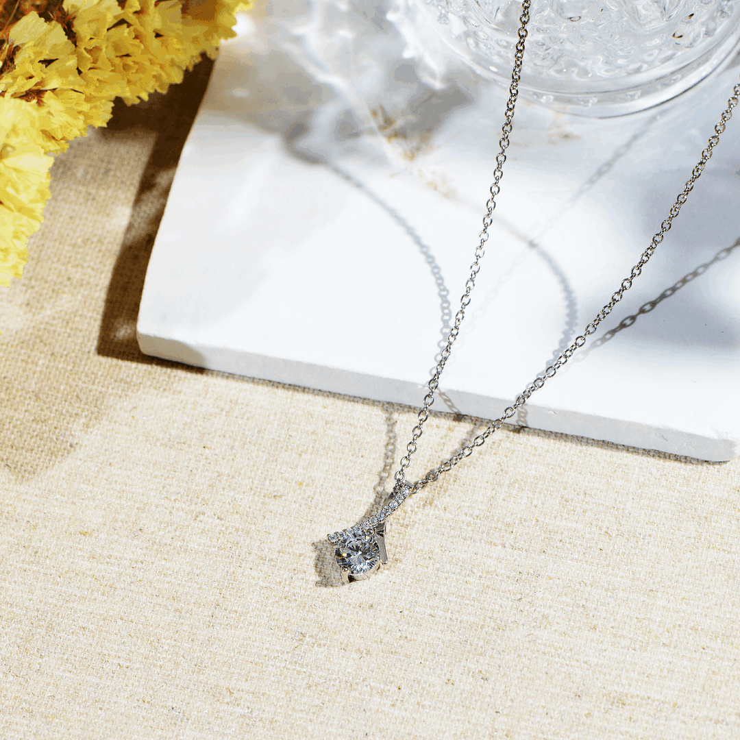 To Our Granddaughter, Our Love Will Follow You Necklace