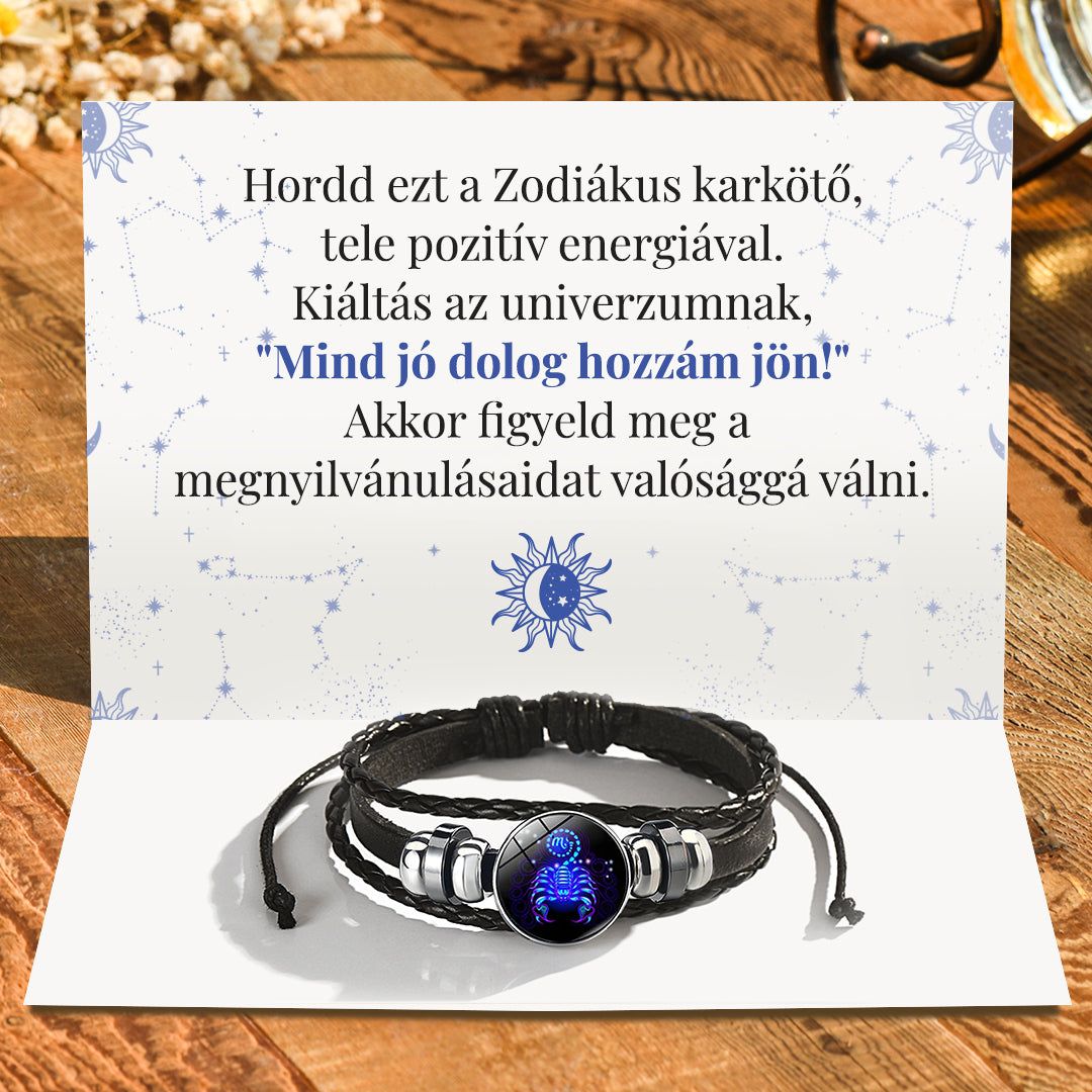 Zodiákus Jegyek Szellemi Karkötő